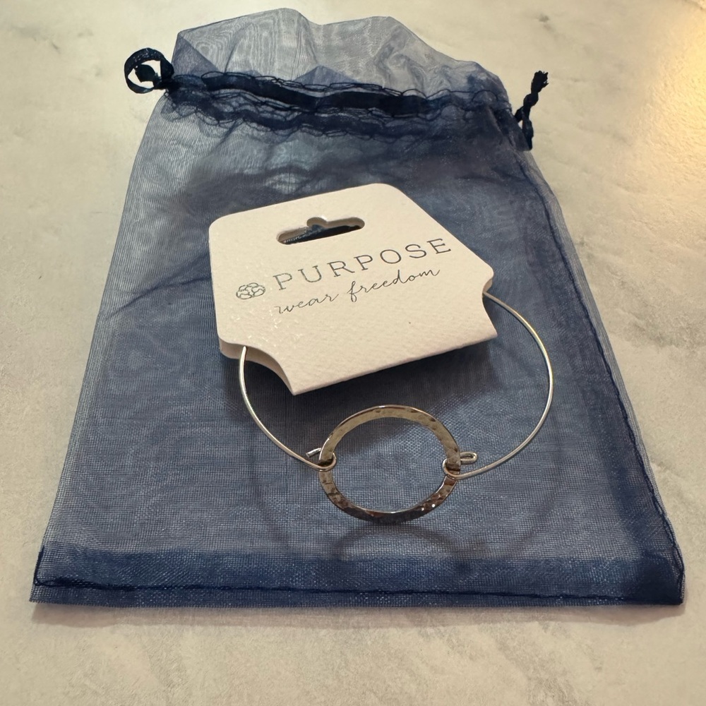 Silver plated cuff bracelet
